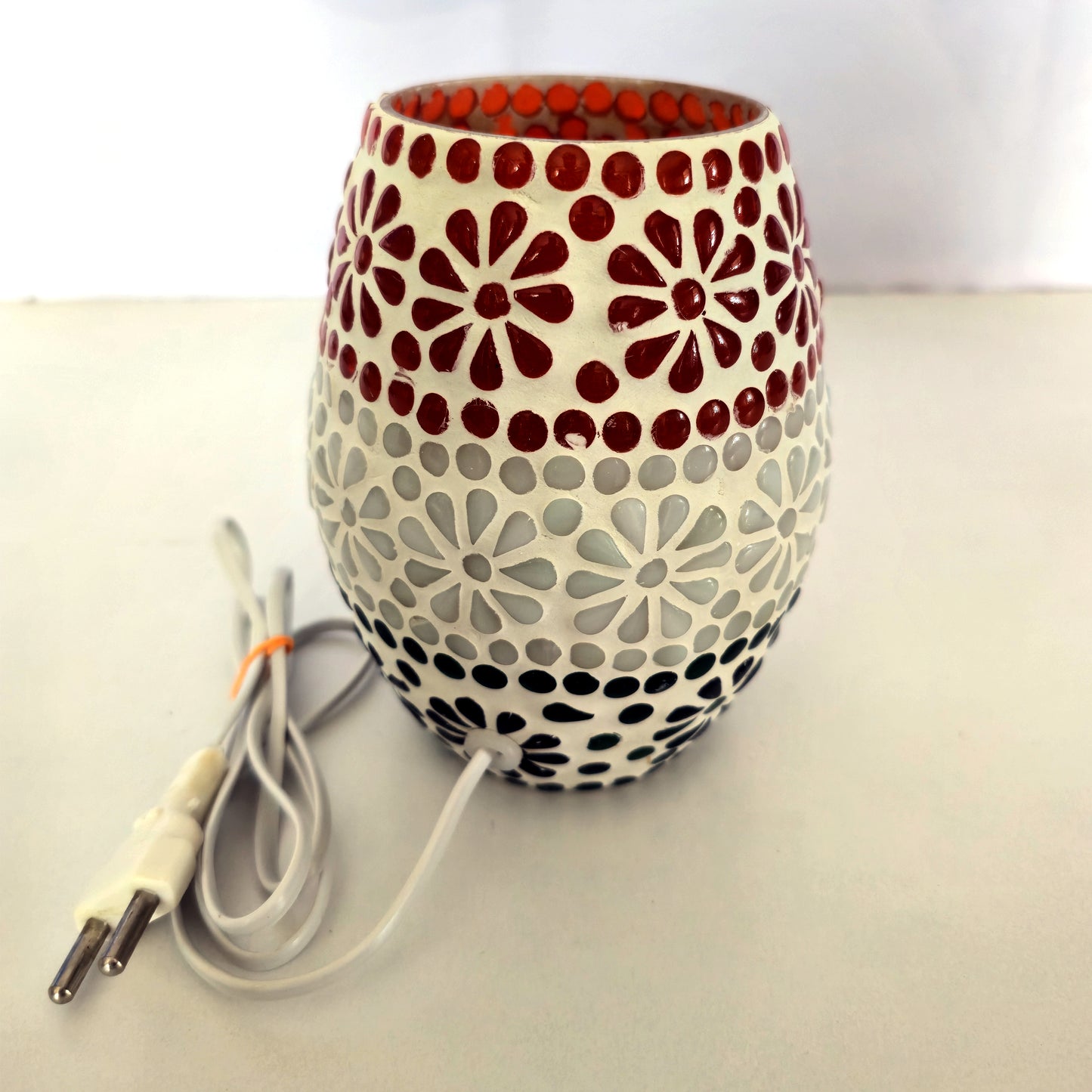 Shaped Mosaic Glass Lamp for Home/Office/Festival Decoration(Pack of 1)
