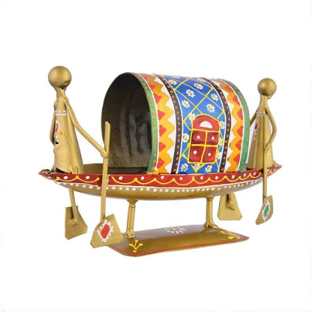 Metal Boat Naav Showpiece
