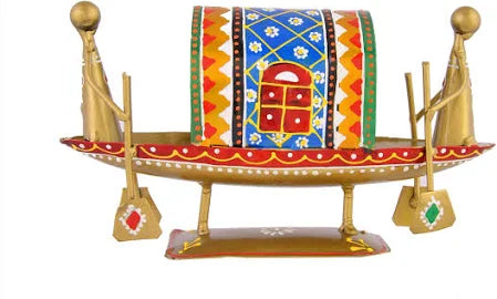 Metal Boat Naav Showpiece