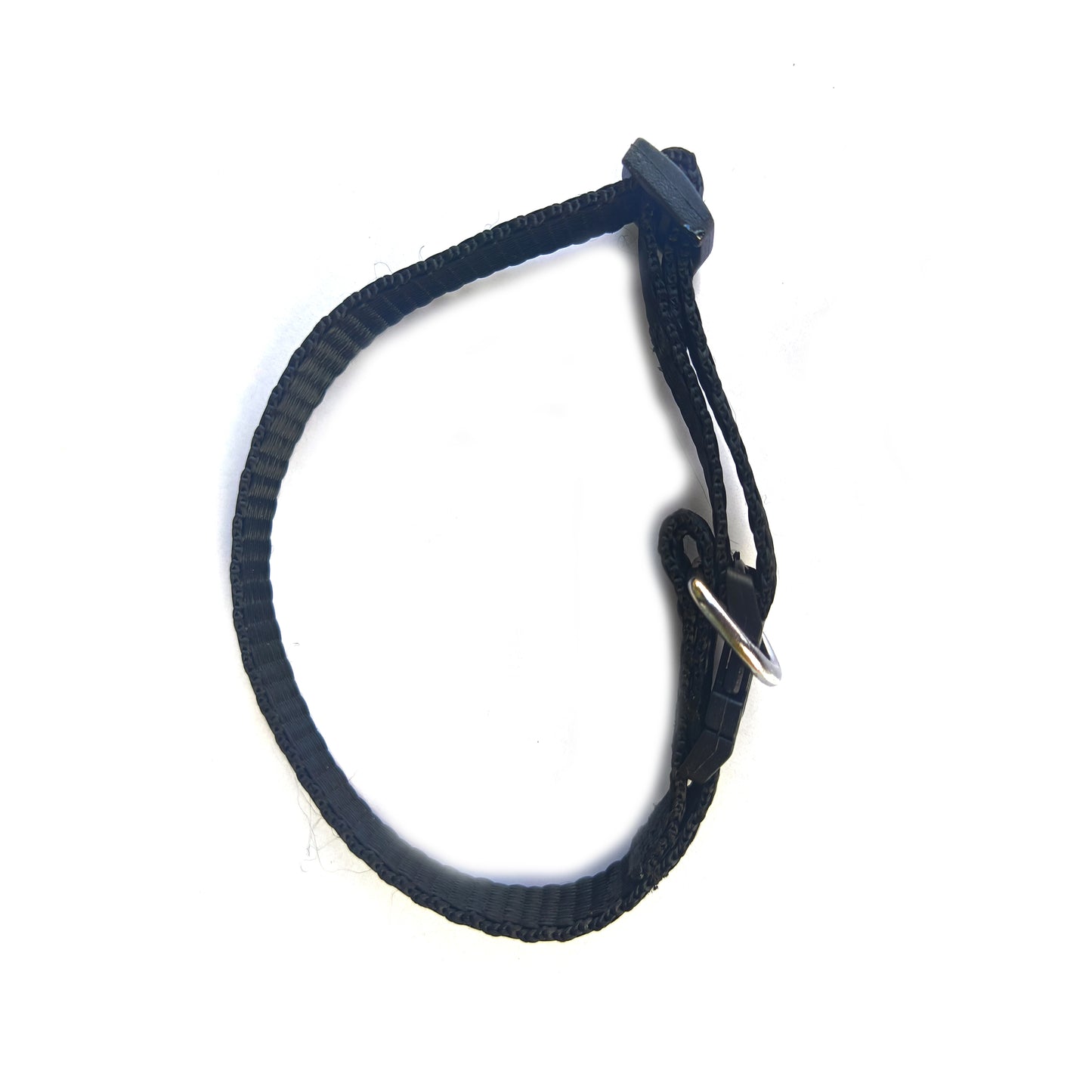 Dog Collar Nylon BK 0.5 inch