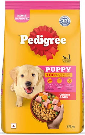 Pedigree chicken milk dog food