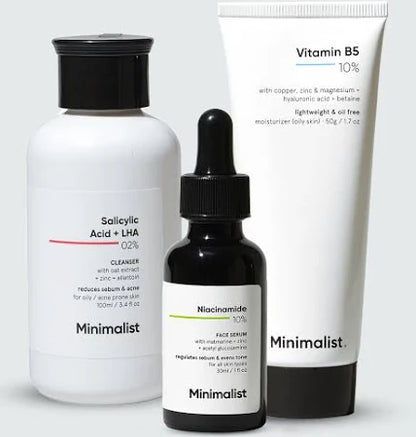 Minimalist Oily SkinCare kit