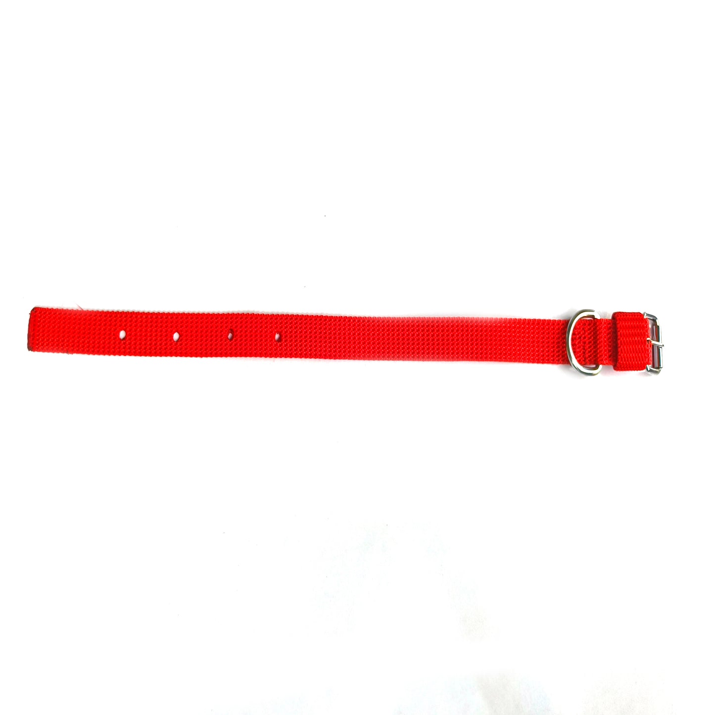 Dog Collar Single Layer Plastic Polymer 0.75 inch