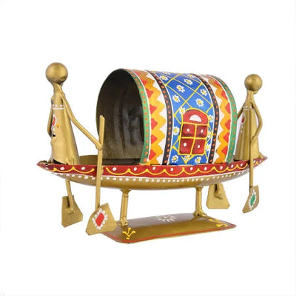 Metal Boat Naav Showpiece