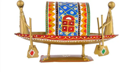 Metal Boat Naav Showpiece