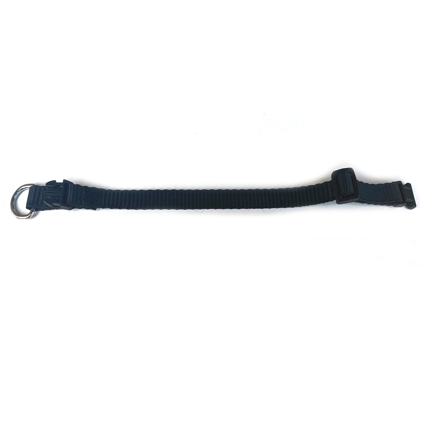 Dog Collar Nylon BK 0.5 inch